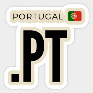 Portugal .PT domain Sticker